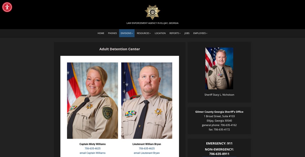 Preview of gilmersheriff.com