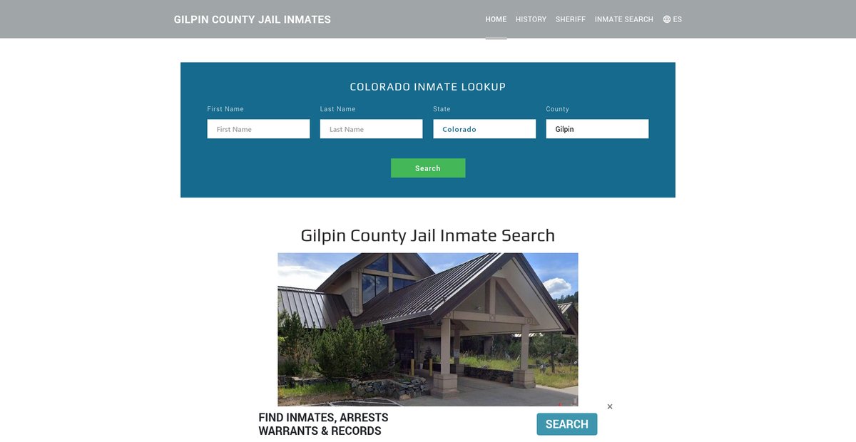Preview of gilpinjailroster.org