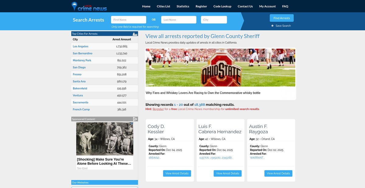 Preview of localcrimenews.com