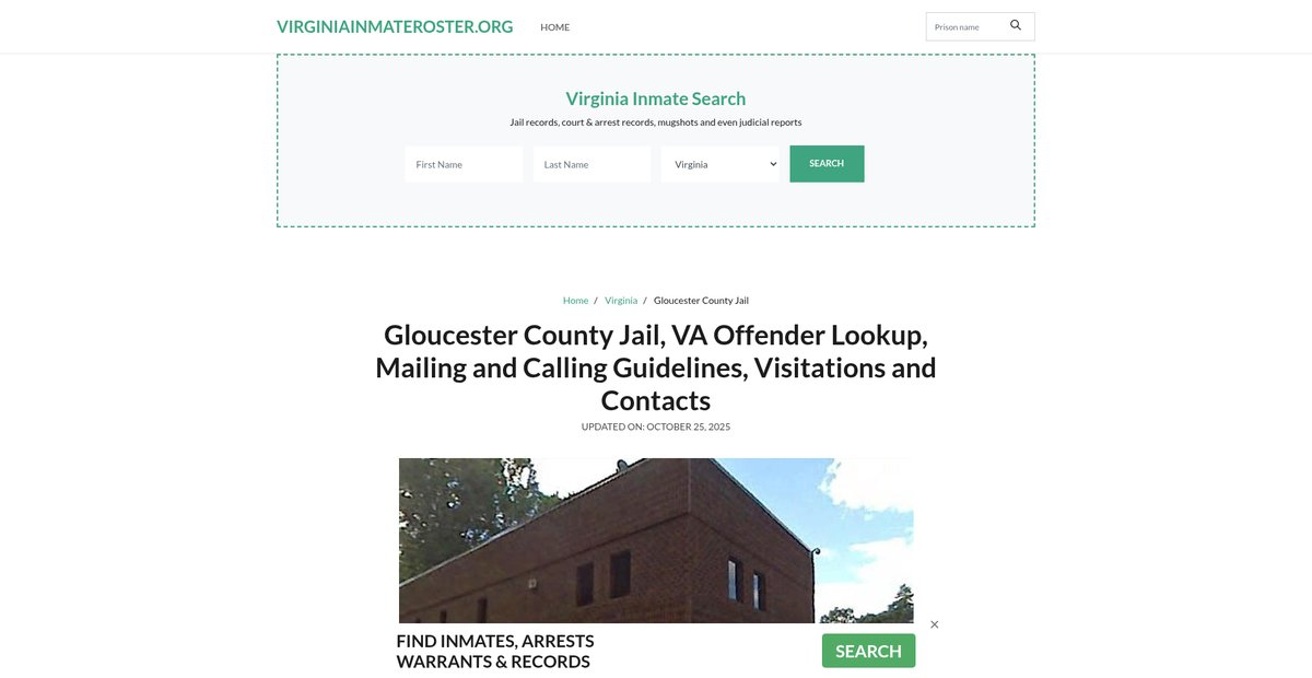 Preview of virginiainmateroster.org