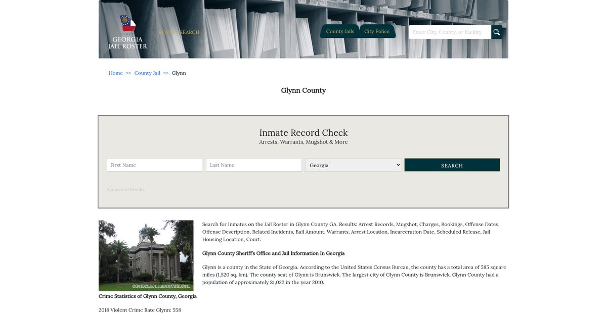 Preview of georgiajailroster.com