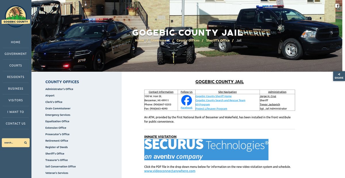 Preview of gogebic.gov