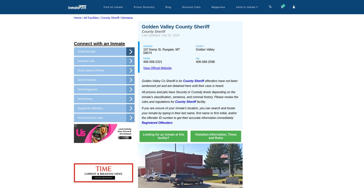 Preview of inmateaid.com