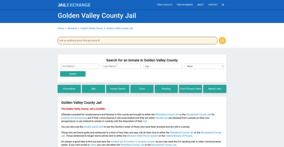 Preview of jailexchange.com