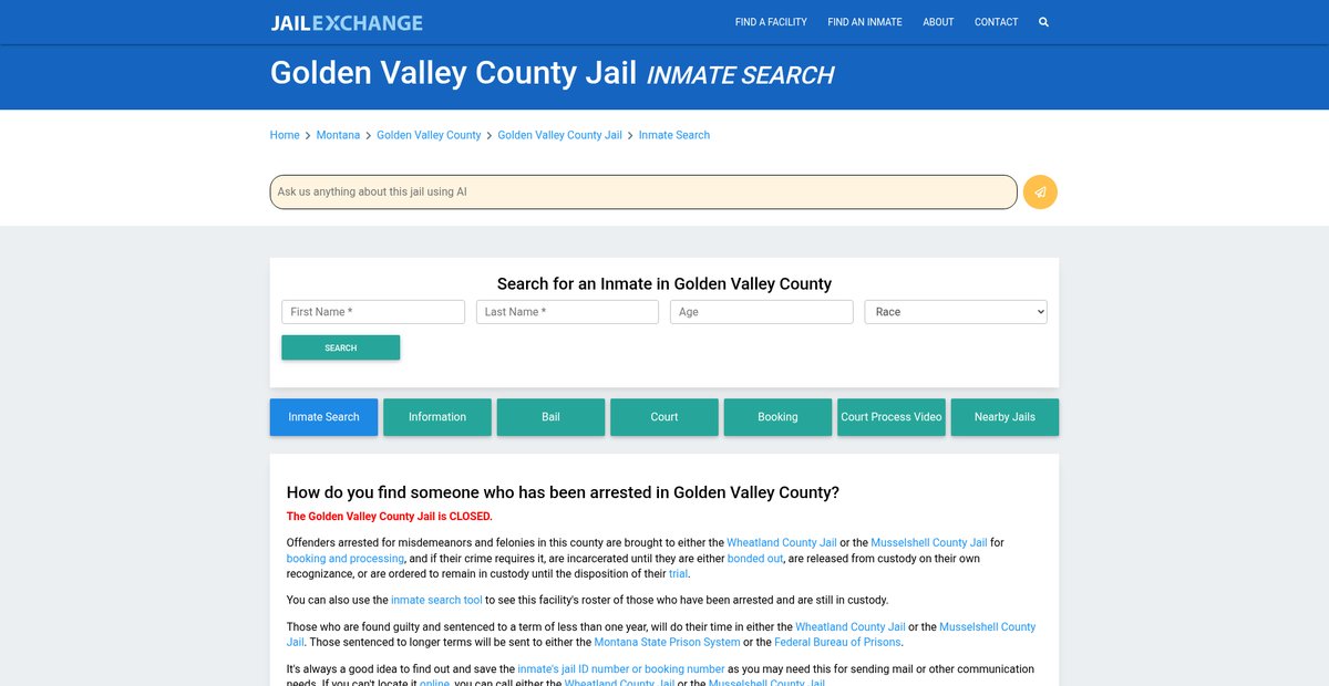 Preview of jailexchange.com