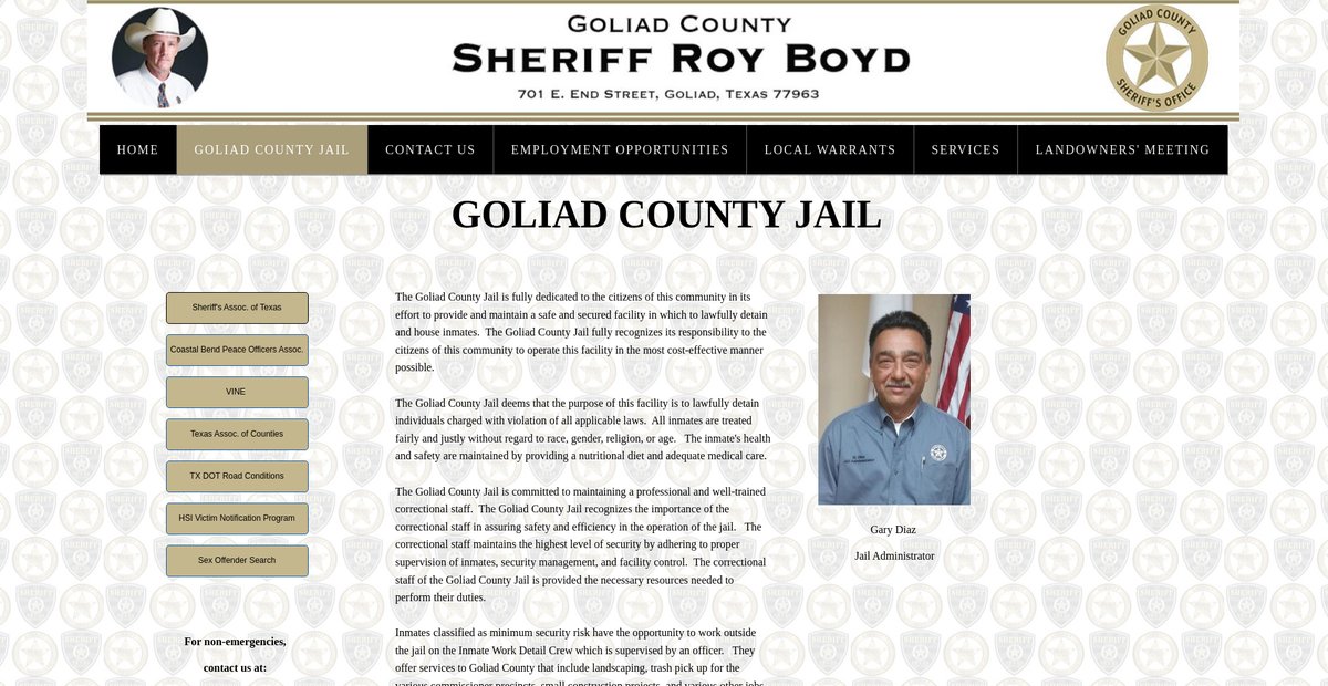 Preview of goliadcountyso.org
