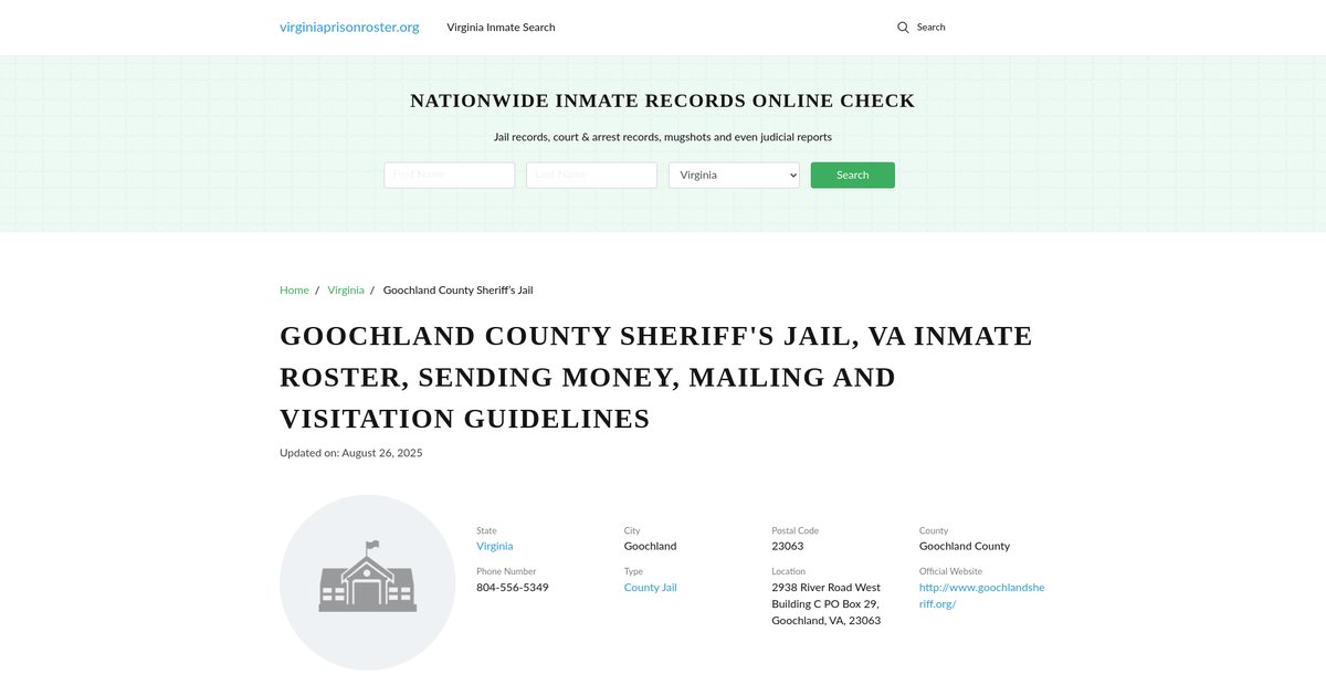 Preview of virginiaprisonroster.org