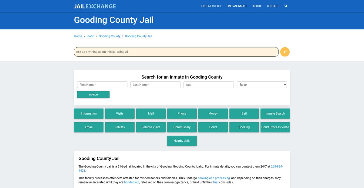 Preview of jailexchange.com