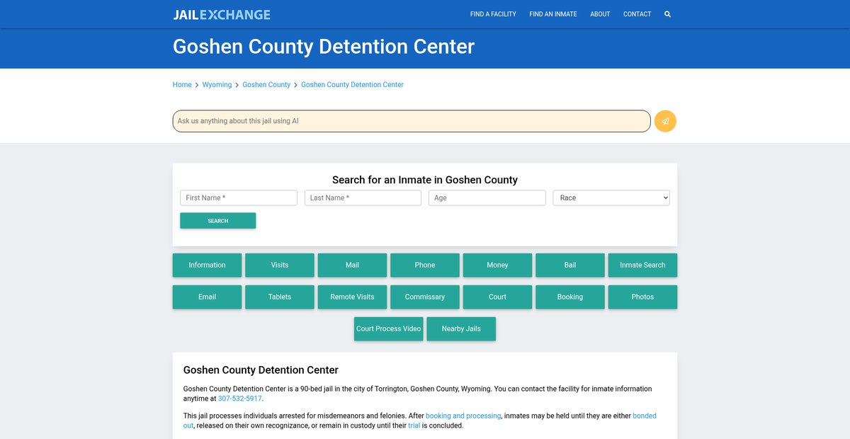 Preview of jailexchange.com