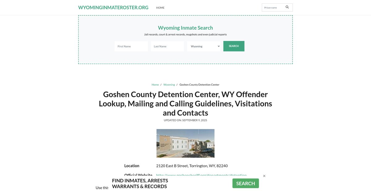 Preview of wyominginmateroster.org