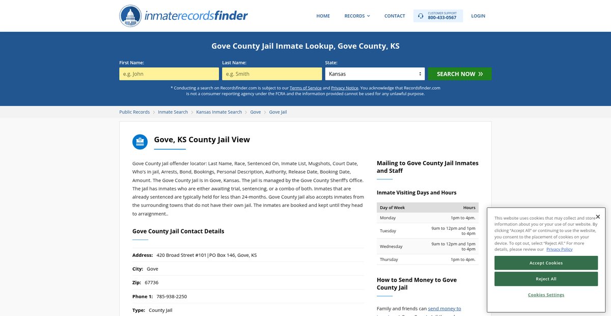 Preview of recordsfinder.com