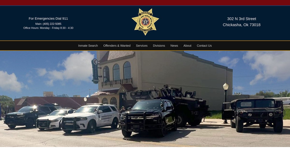 Preview of gradycosheriff.com