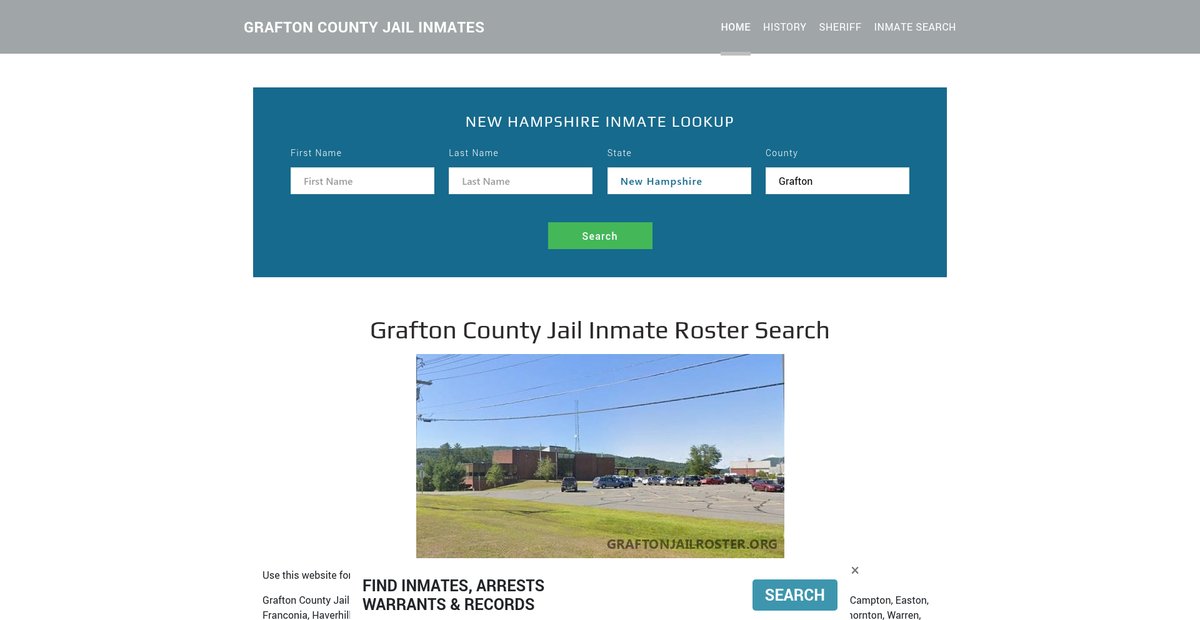 Preview of graftonjailroster.org