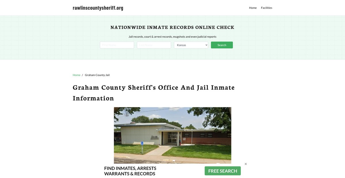 Preview of rawlinscountysheriff.org