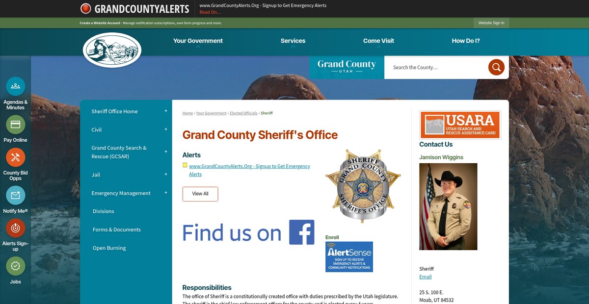 Preview of grandcountyutah.net