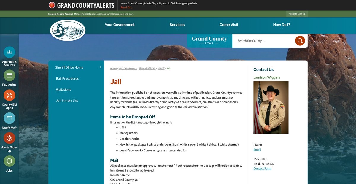 Preview of grandcountyutah.net