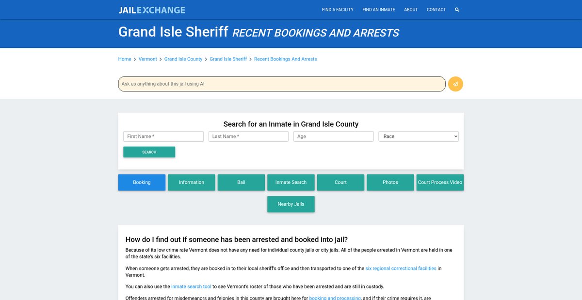 Preview of jailexchange.com