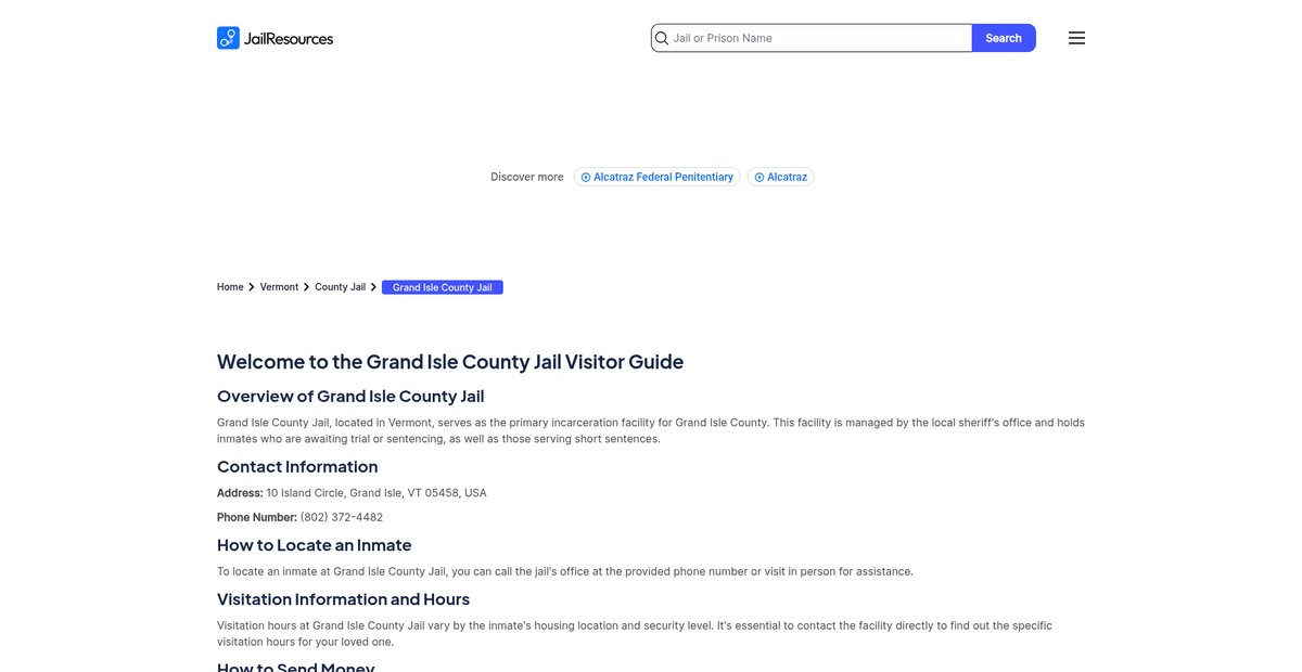 Preview of jailresources.com