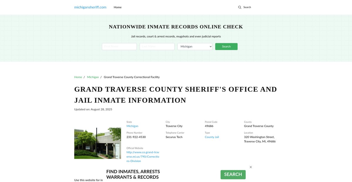 Preview of michigansheriff.com