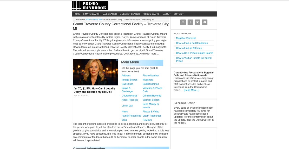 Preview of prisonhandbook.com