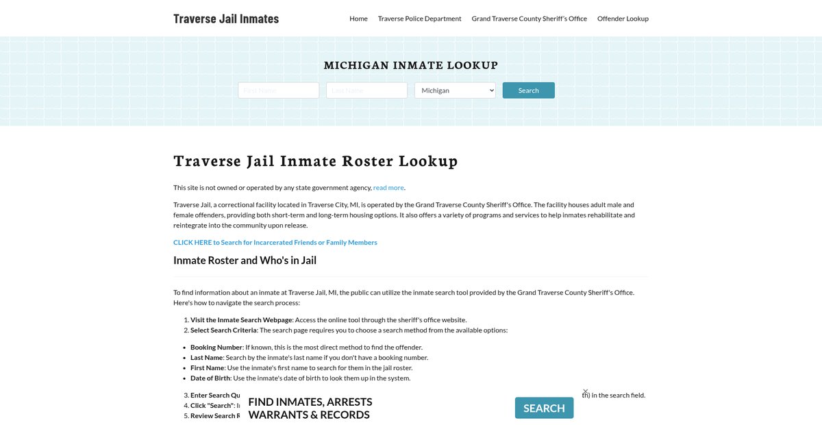 Preview of traversecityjail.org