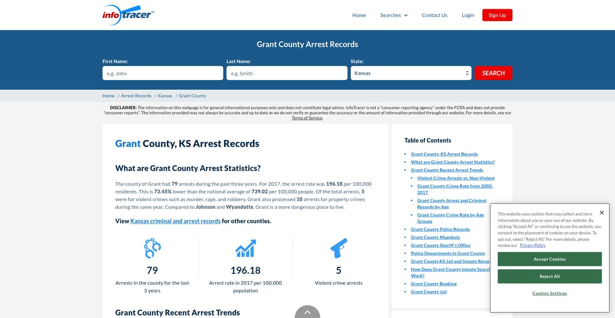 Preview of infotracer.com
