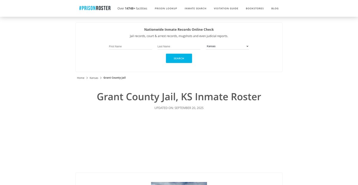 Preview of prisonroster.com