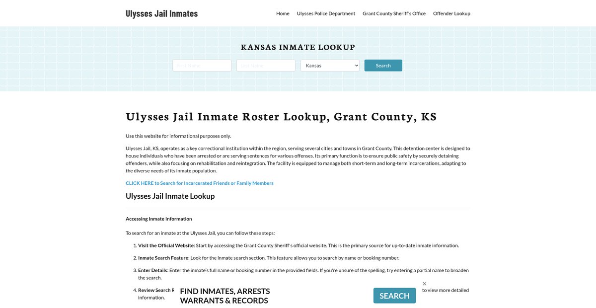 Preview of ulyssesjail.org