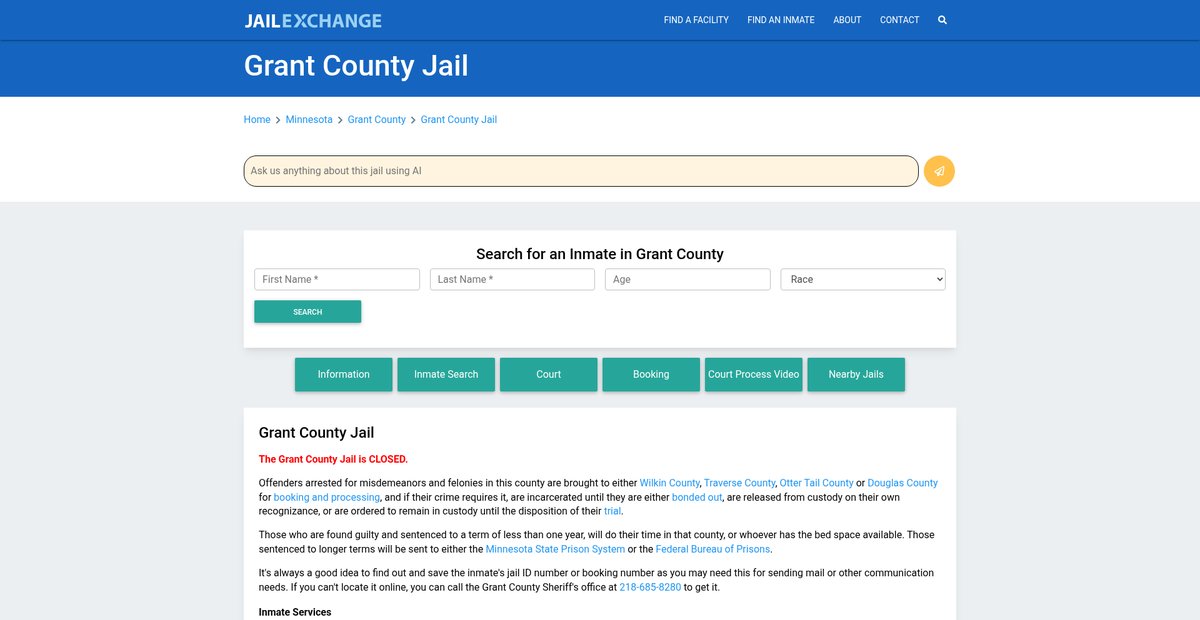 Preview of jailexchange.com