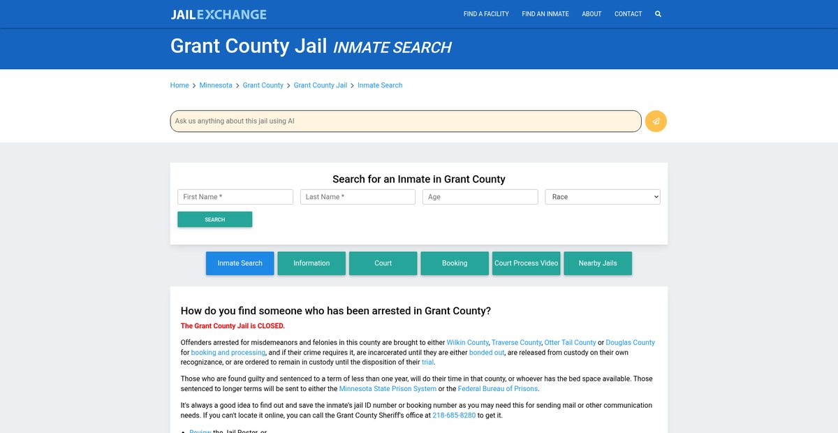 Preview of jailexchange.com