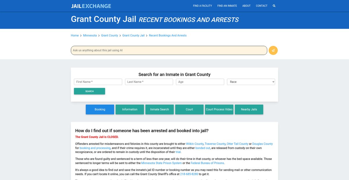 Preview of jailexchange.com