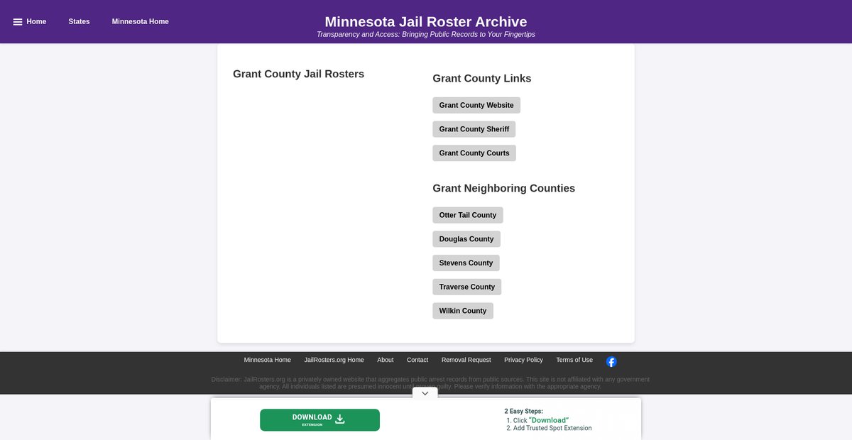 Preview of jailrosters.org