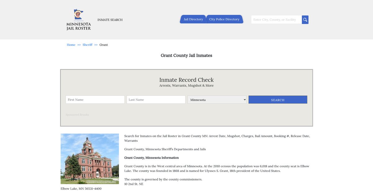 Preview of minnesotajailroster.com
