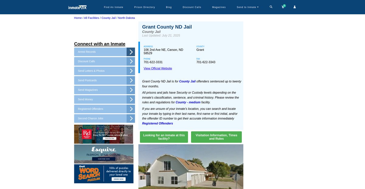 Preview of inmateaid.com