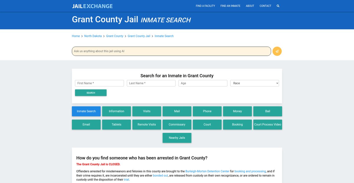 Preview of jailexchange.com