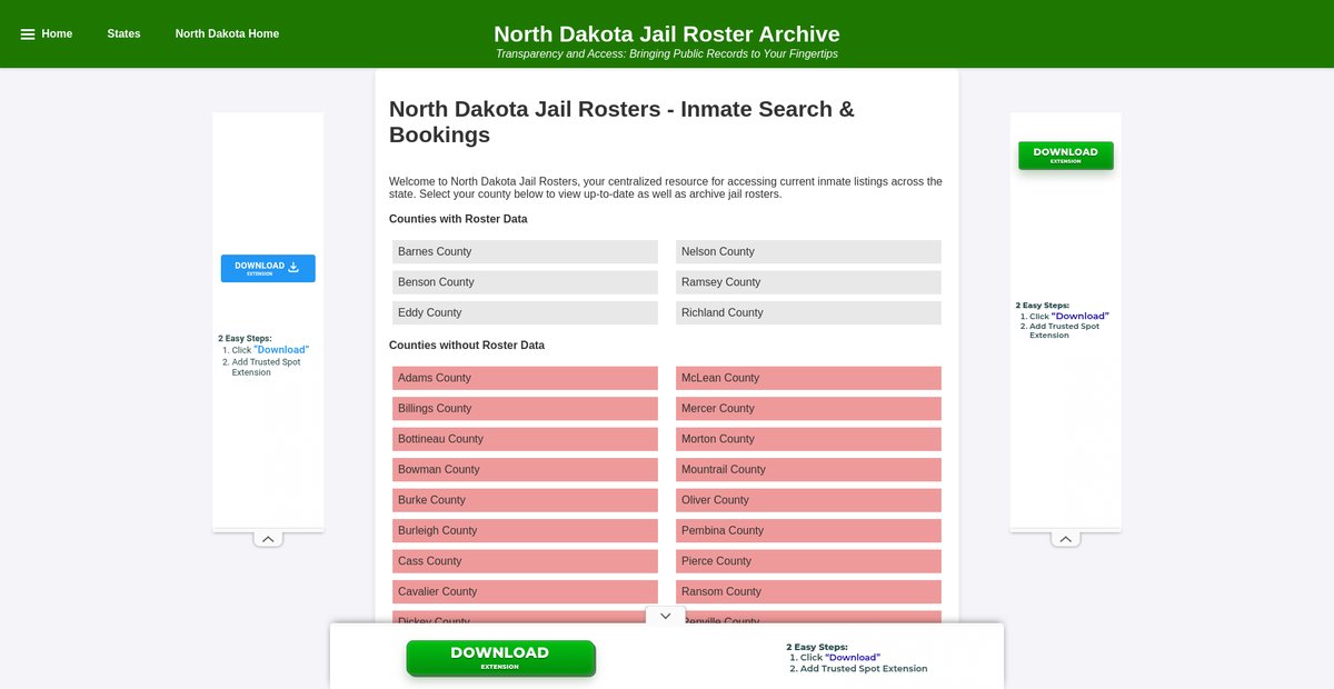 Preview of jailrosters.org