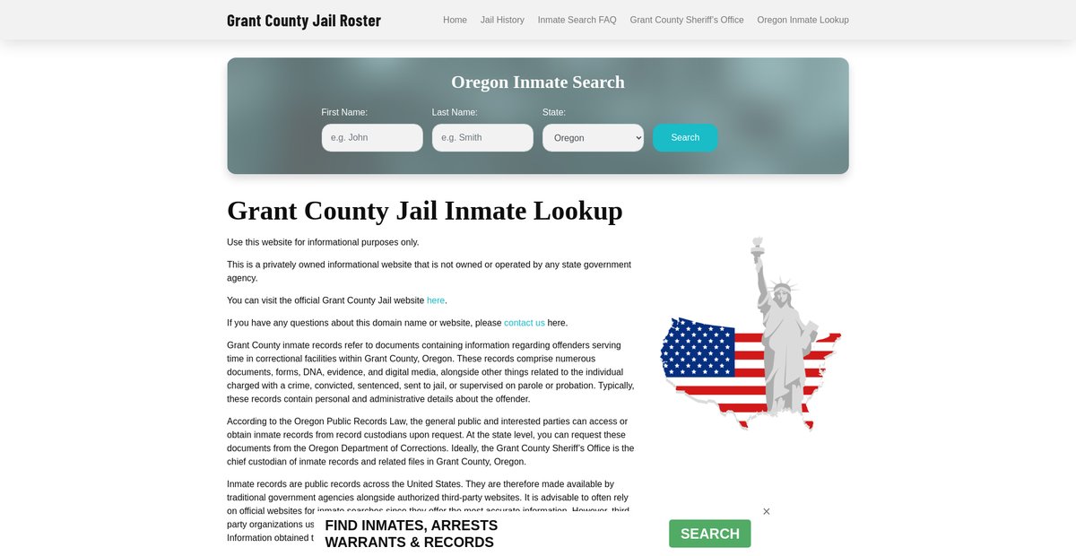 Preview of grantcountysherifforegon.com