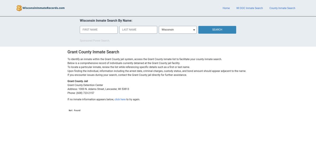 Preview of wisconsininmaterecords.com