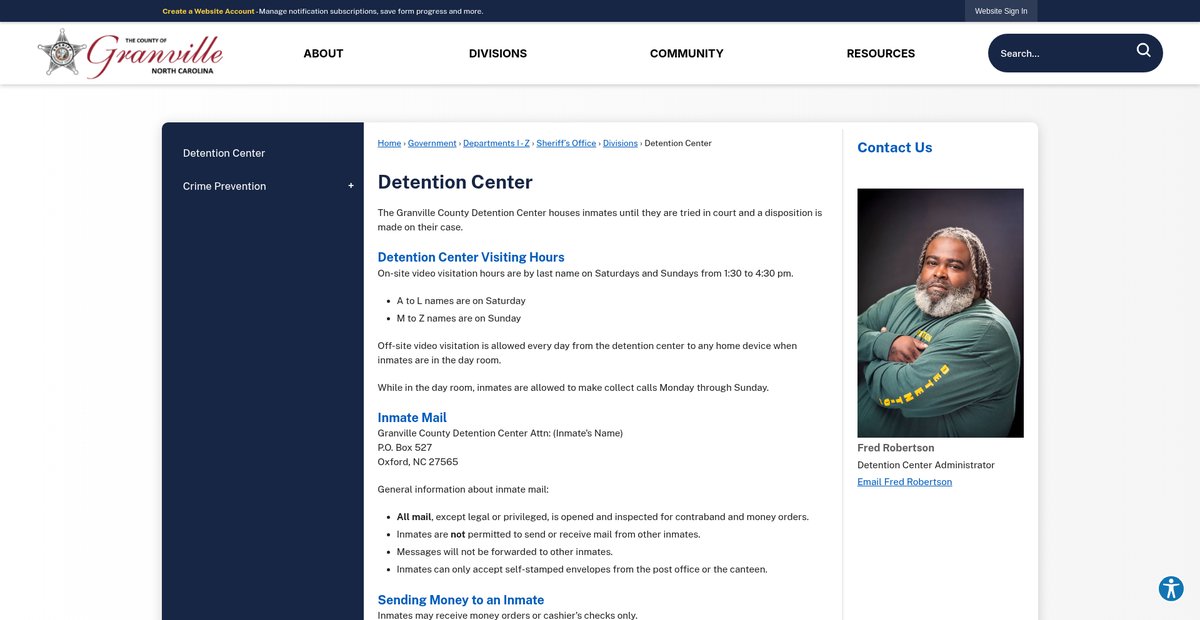 Preview of granvillecounty.org