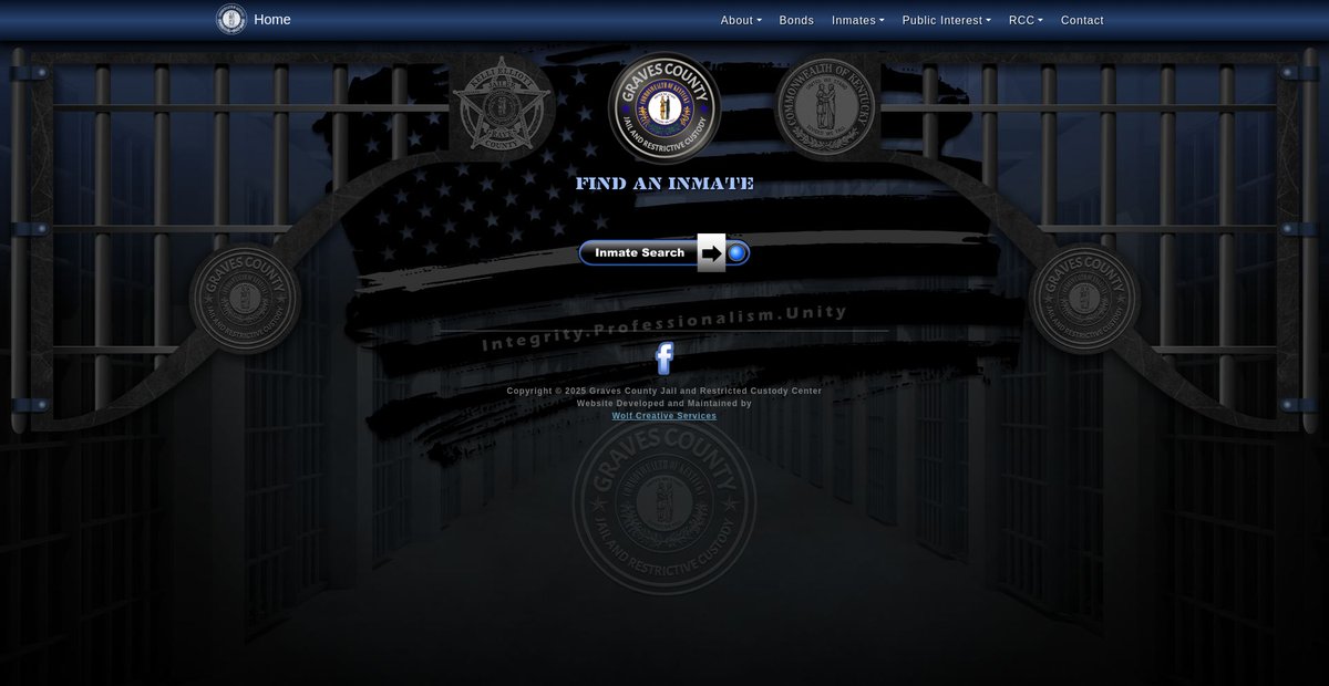 Preview of gravescountyjailky.com