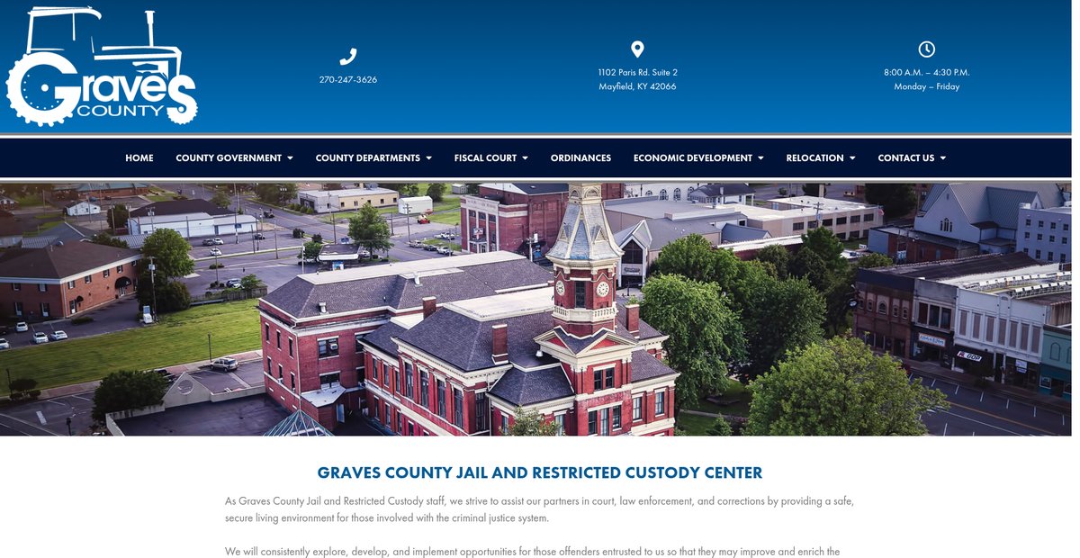 Preview of gravescountyky.gov