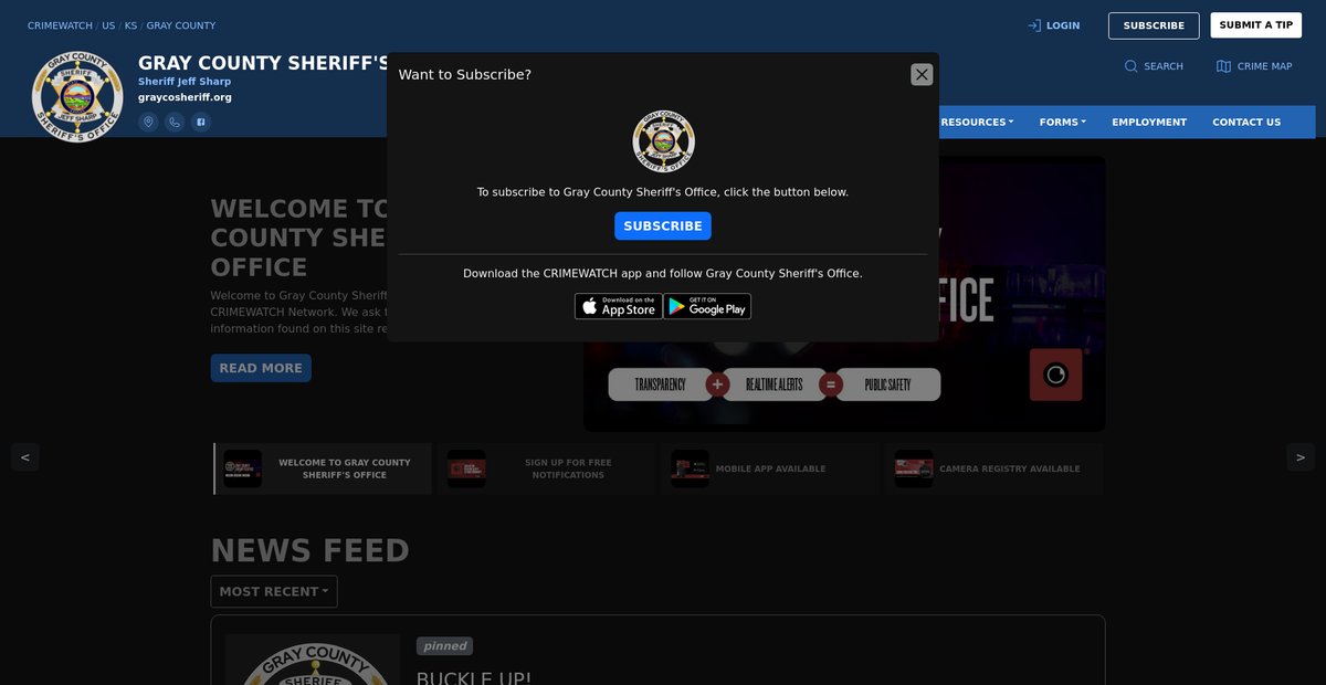 Preview of crimewatch.net