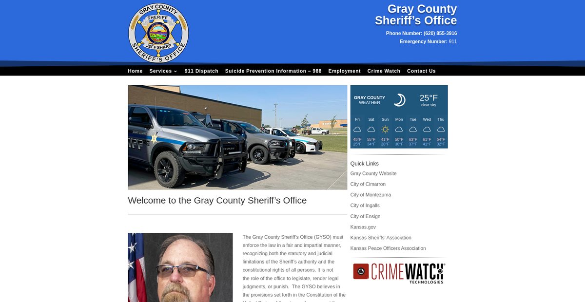 Preview of graycosheriff.org