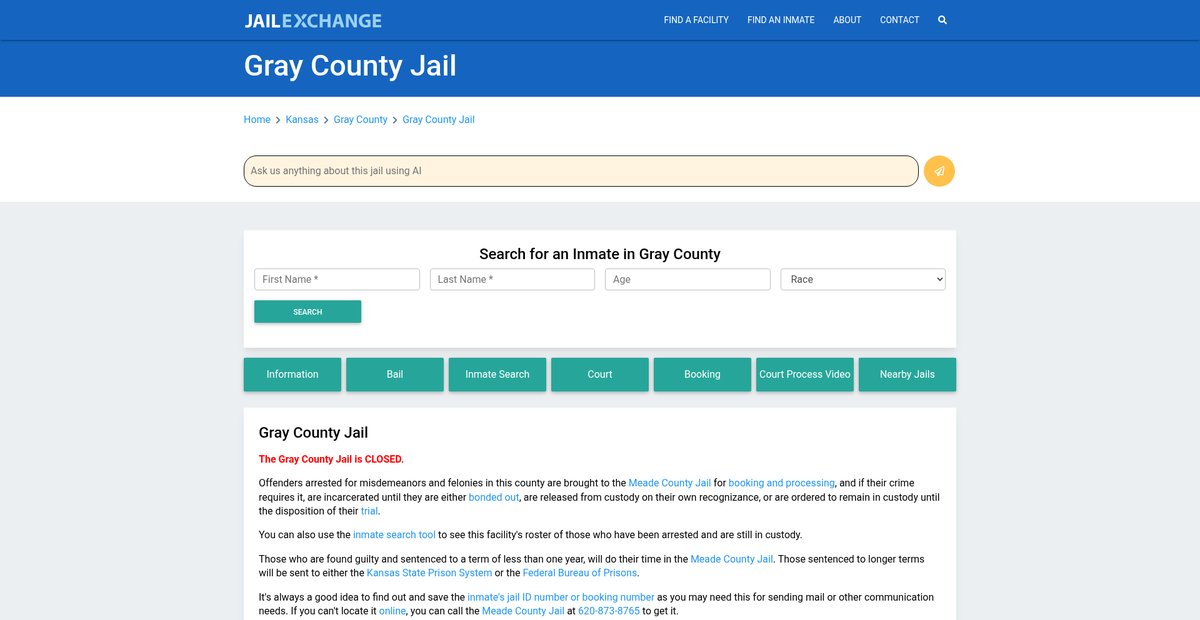 Preview of jailexchange.com