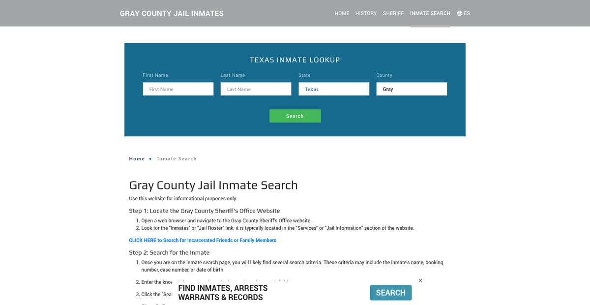 Preview of grayjailroster.org
