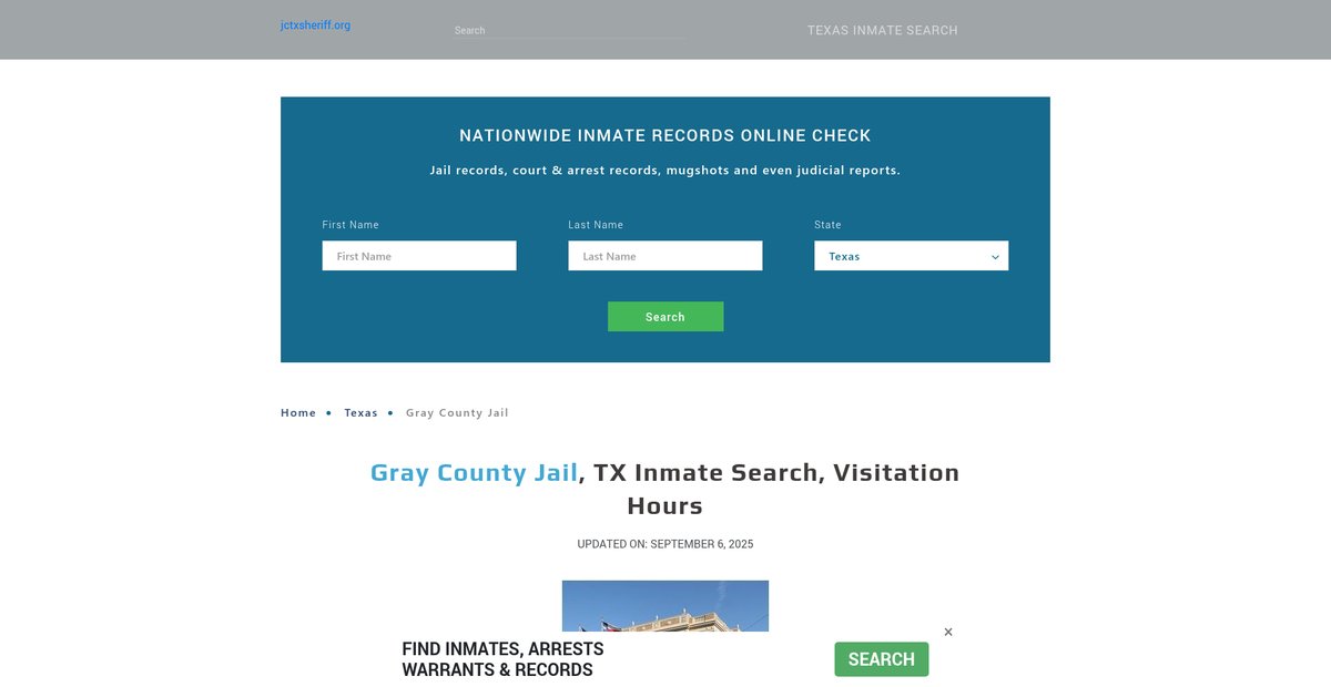 Preview of jctxsheriff.org