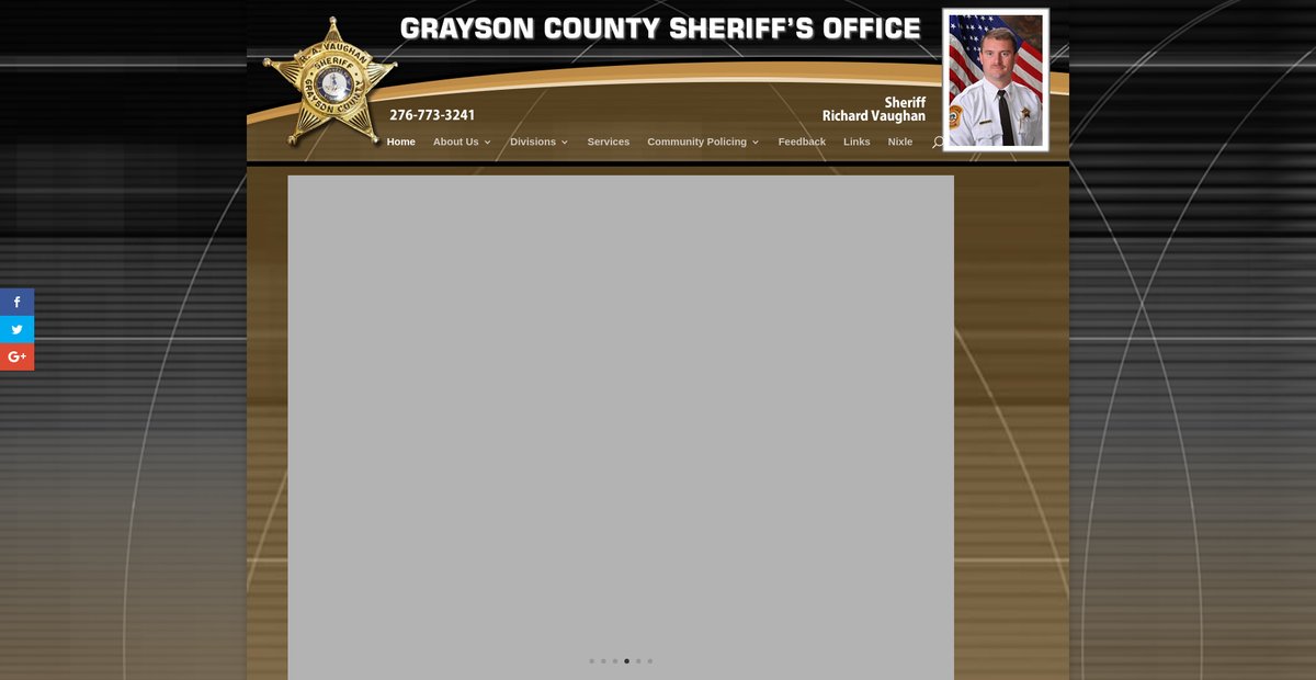 Preview of graysoncountysheriff.com