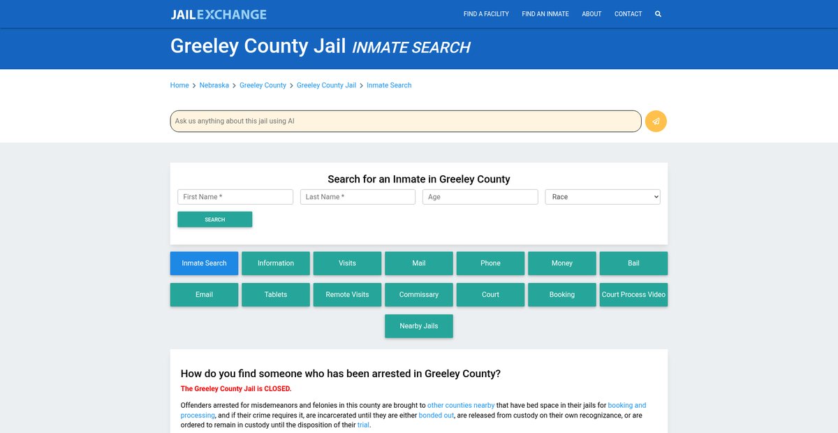 Preview of jailexchange.com