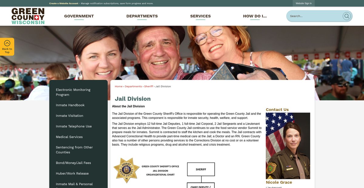 Preview of greencountywi.org