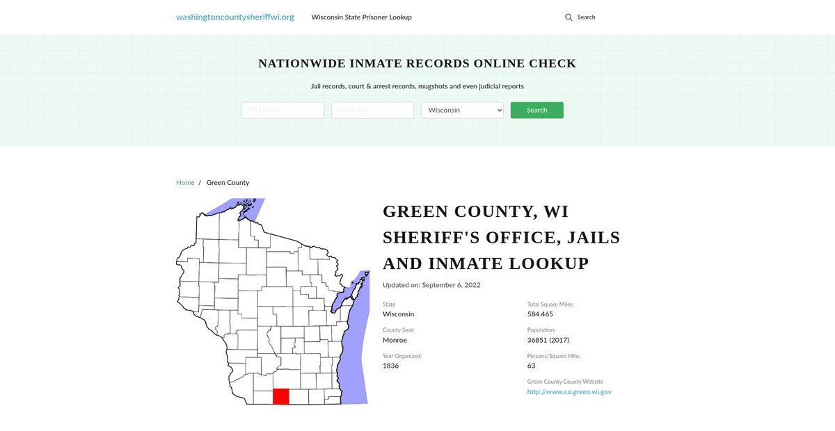 Preview of washingtoncountysheriffwi.org
